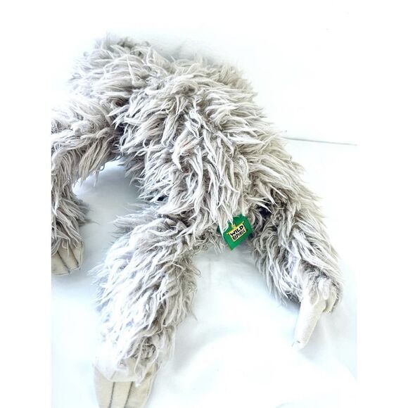 Wild Republic 12" Cuddlekins Three Toed Sloth Plush, Stuffed Toy - Picture 2 of 2